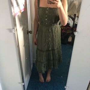 Long mid calf dress
